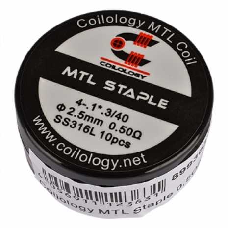 Coilology MTL Staple 0,5Ohm Edelstahl