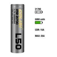 Golisi 21700 Hochstromzelle mit 5000 mAh